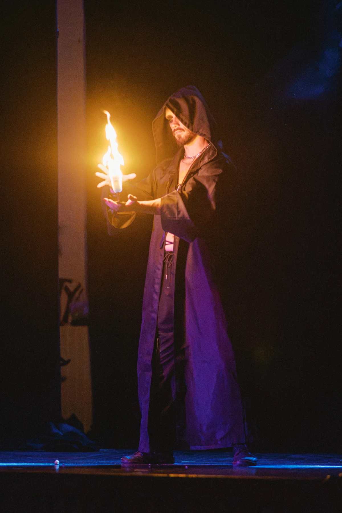 Fire performance photo at Legacy Cabarete